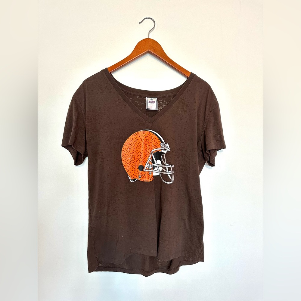 Victoria Secret PINK football tee